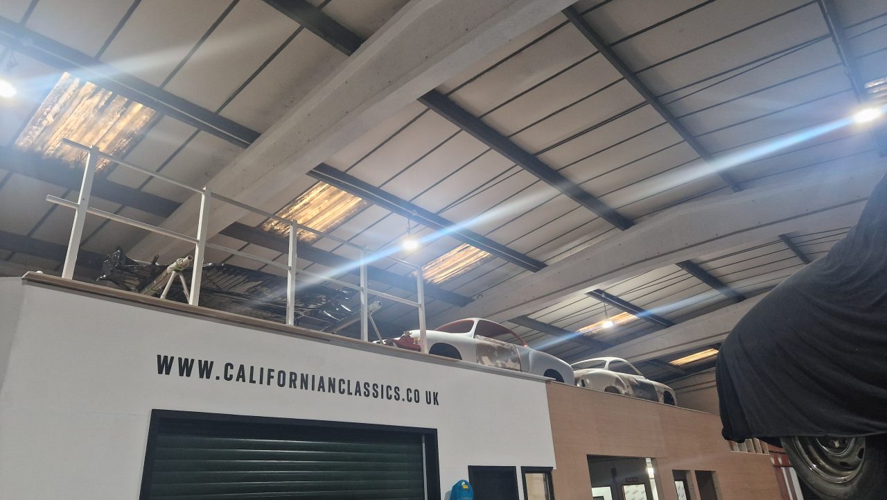 Californian Classics Car mechanics garage in St Leonards